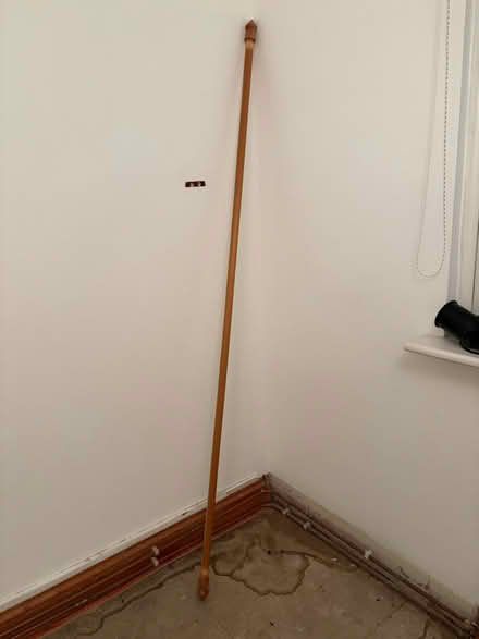 Photo of free Wooden curtain rail (SE22) #1