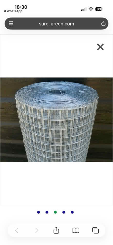 Photo of Wire mesh fencing (Derby DE72) #1