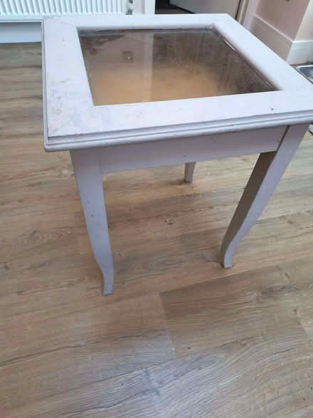 Photo of free Coffee/side table with glass lid and display (Crowthorne RG45) #3