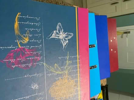 Photo of free A4 ring binder folders (Kenilworth CV8) #1