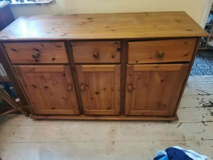 Photo of free Pine sideboard (Bridlington YO15) #3