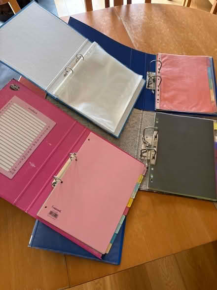 Photo of free Ring binders, files, wallets (Aldcliffe LA1) #2