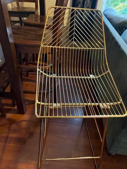 Photo of free Gold bar stool (N10 2NL) #3
