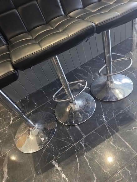 Photo of free 3x Kitchen Bar Stools (Tyldesley M29) #2