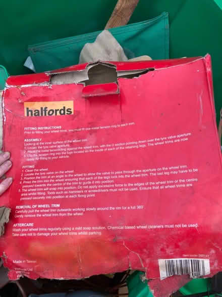 Photo of free 13” wheel trim (Mapperley NG3) #3