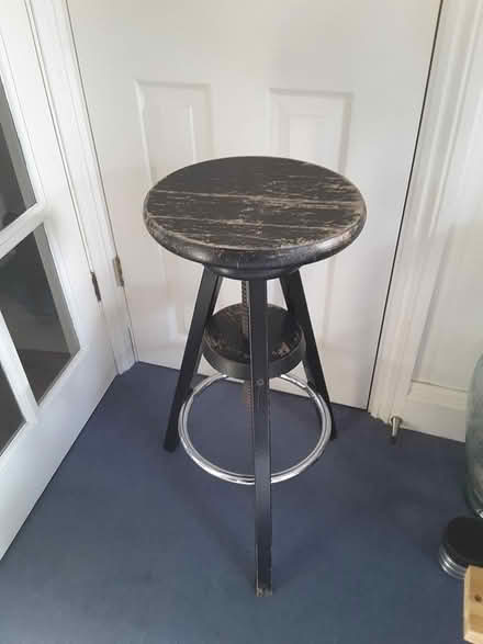 Photo of free Wooden stool (HP13 near railway station) #1