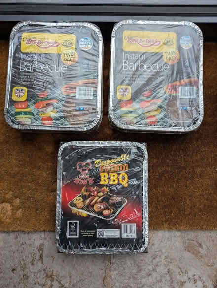 Photo of free 5 x disposable barbecues (Wimbledon SW19) #1