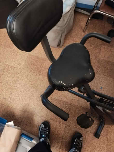 Photo of free Stationary bike black (Temple Hills,MD) #3