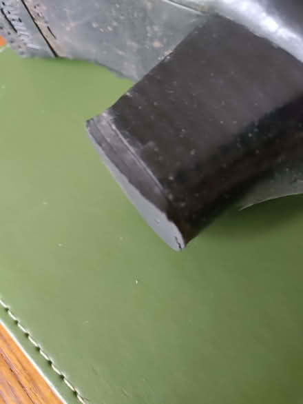 Photo of free Black leather ankle boots (California DE22) #4