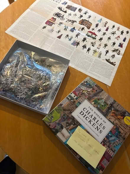 Photo of free 1000 piece Jigsaws - missing one piece (Aldcliffe LA1) #3