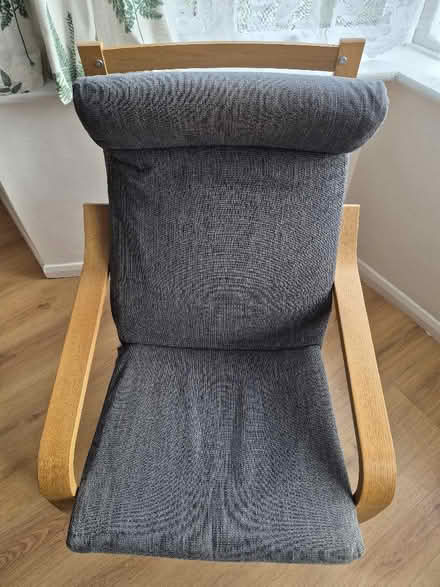 Photo of free Armchair grey Poang IKEA (Norcot RG30) #3
