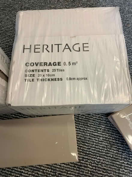 Photo of free 45 Subway tiles beige (Letchworth SG6) #2