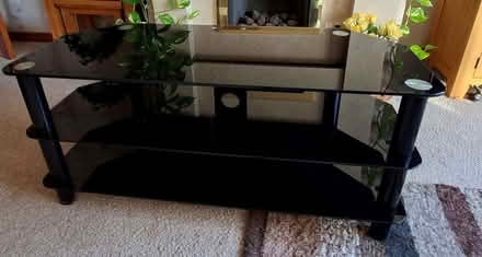 Photo of free Glass TV Stand (Pittville GL50) #1