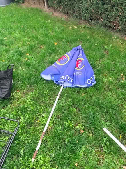 Photo of free Fosters parasol (Coxford SO16) #1