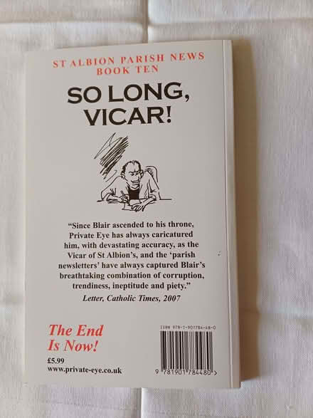 Photo of free Private Eye - So Long Vicar by Ian Hislop and others (Leire LE17) #2