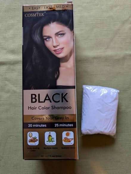 Photo of free Black Shampoo Style Hair Dye with peroxide see description (Barons Court W6) #1