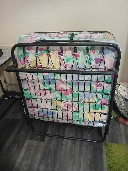 Photo of free Single, foldable bed (Southall Green) #1