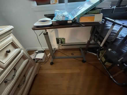 Photo of free Semi-electric hospital bed & table (Brewster, NY) #4
