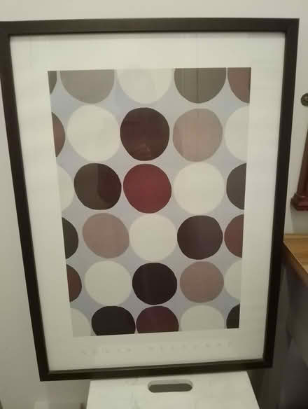 Photo of free Large picture frame with print. (Shurdington GL51) #1