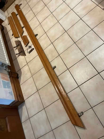 Photo of free Oak effect trim for cupboard tops (mdf) (Norton DY8) #1