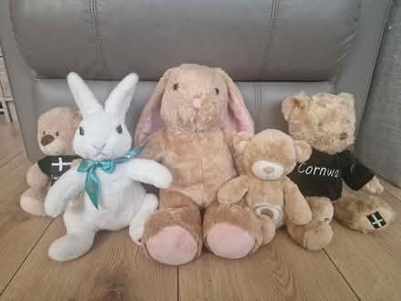 Photo of free Bunny and bears cuddly toy bundle (Isleworth TW7) #1