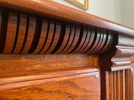 Photo of free Solid Oak Credenza (Winter Hill) #3