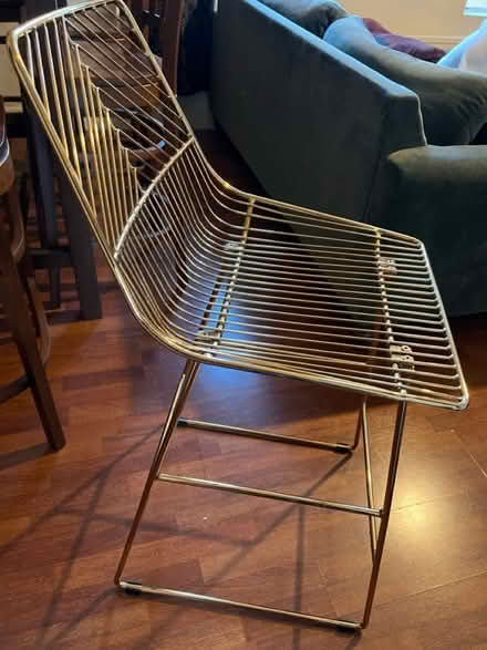 Photo of free Gold bar stool (N10 2NL) #4