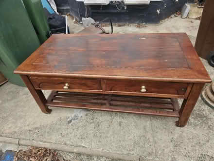 Photo of free Wood TV stand (Walthamstow E17) #1