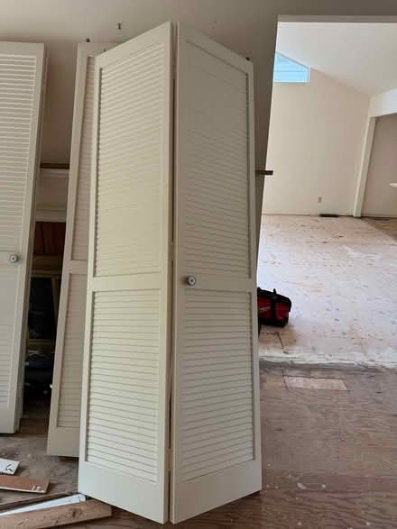 Photo of free Bi fold Closet doors (6) (Santa Rosa oakmont) #1
