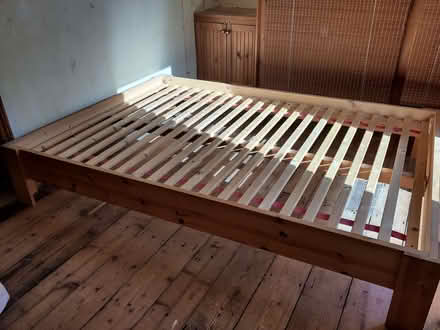 Photo of free Double bed frame and mattress (North Sheen TW9) #1