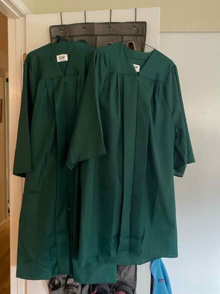 Photo of free Green graduation gowns (Redmond) #1