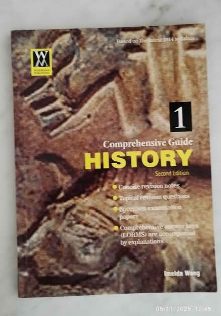Photo of free Sec 1 history textbook + guide book (Tpy) #2