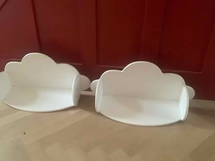 Photo of free Two cloud shaped wall shelves (S7 Netheredge) #2