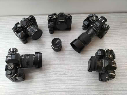 Photo of free Semi-pro 35mm film cameras (Garth Hill, RG12) #1