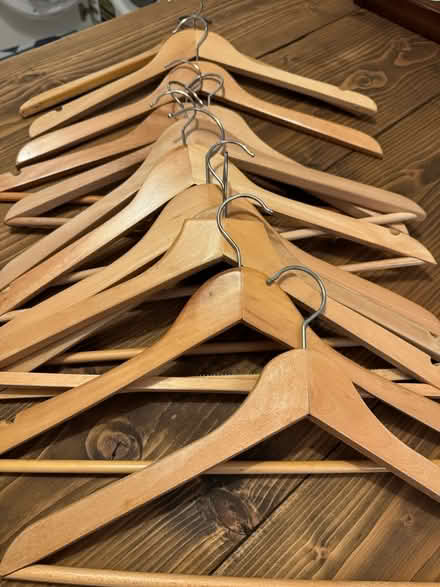 Photo of free Wooden Coat Hangers (Witham CM8) #1