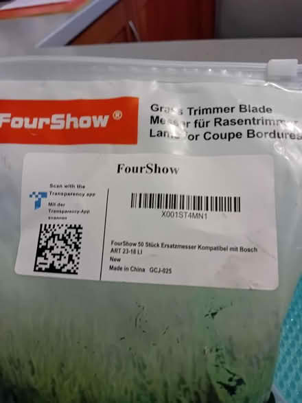 Photo of free Strimmer blades (Kempston MK42) #3