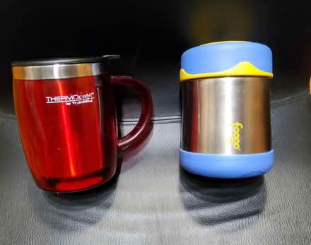 Photo of free Food flask & insulated mug (Cherry Orchard) #1