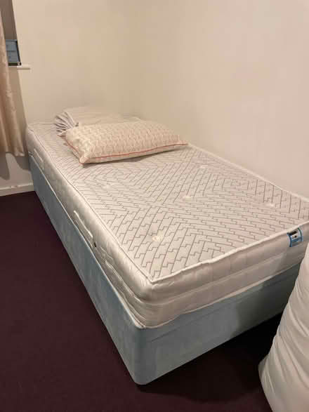 Photo of free Single Divan Bed with Mattress (Buckland TQ12) #1
