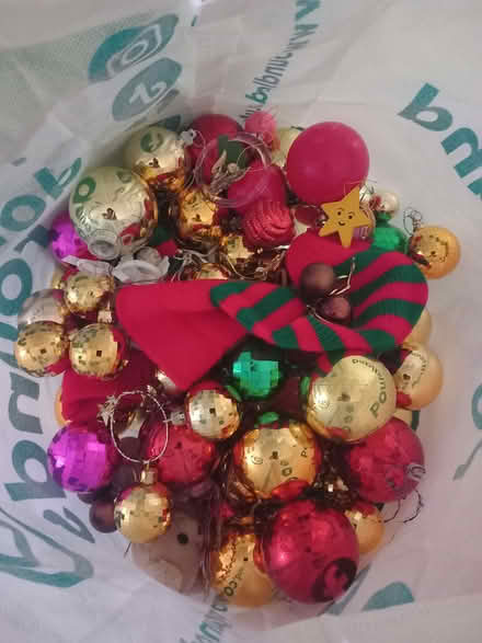Photo of free Large bag Christmas tree decorations (Marston OX3) #1