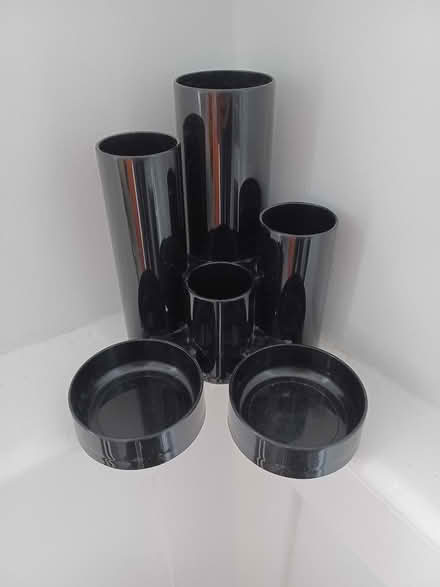 Photo of free Black desk tidy (CB2 near Cambridge Station) #1