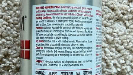 Photo of free Rustoleum Inverted Marking Paint (Dale Avenue) #3