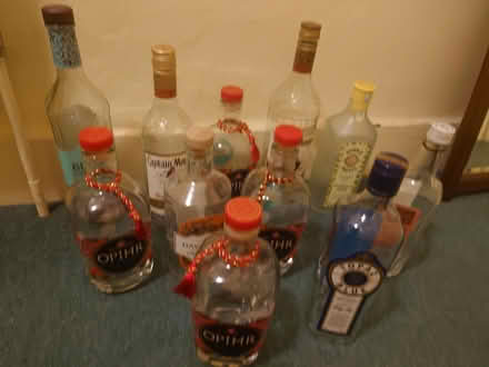 Photo of free Empty spirit bottles for upcycling (Belper DE56 2) #1
