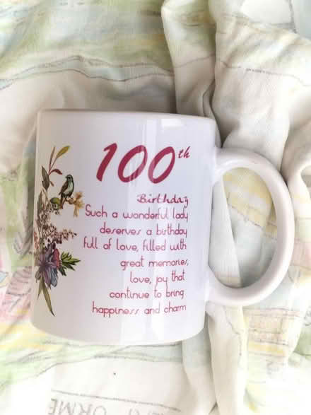 Photo of free Mug for 100th Birthday (Garth Hill, RG12) #1