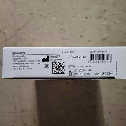 Photo of free Ostomy Protective Sheet (31 Street and 9th Avenue) #1