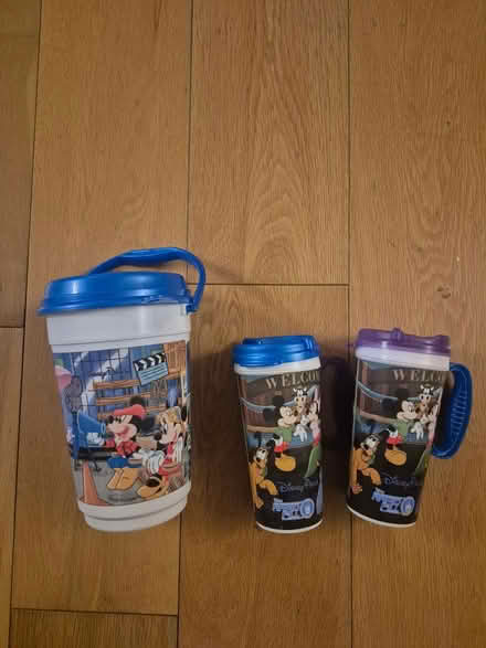 Photo of free Disney Park cups & popcorn bucket (Friern Barnet N11) #1