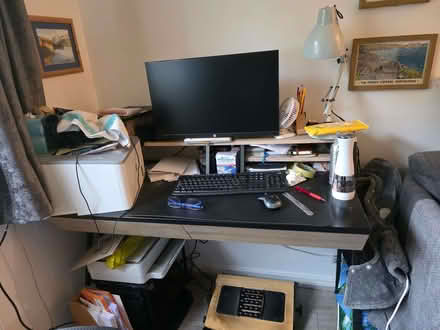 Photo of free Metal and wood desk (Telford and Wrekin TF4) #1