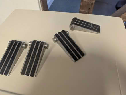 Photo of free Four heavy duty door wedges (Leatherhead) #1