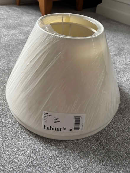 Photo of free 2 cream habitat light shades (Cookridge LS16) #1