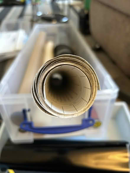 Photo of free Fablon grey floral (Jennetts park RG12) #2