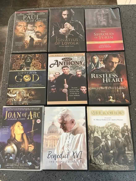 Photo of free Various religious DVDs (The Triangle Estate RH15) #1